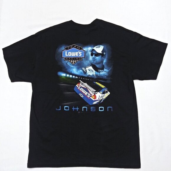 NASCAR BUNDLE Jimmie Johnson #48 Lowe's T-Shirt Seven-Time Cup Champion XL NWT - Picture 2 of 12